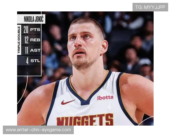 掘金约基奇三双再到手，数据依旧夸张